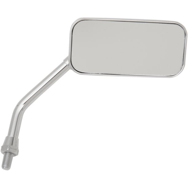 Emgo "El Chico" Cruiser Mirrors Chrome mirror, left?handed thread 20