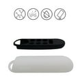 thumbnail image 2 of Silicone TV Remote Control Cover Replacement Part Television Controller Protector Anti-skid Sleeve Case Guard Living Room Bedroom Black, 2 of 9