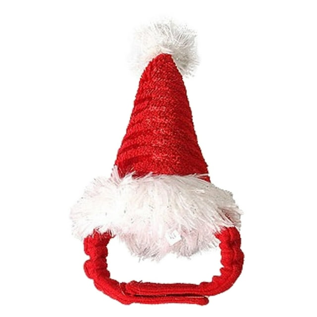 asddcavvf Christmas Pet Hats Small Pet Festive Supplies Hedgehog Dutch Pig Christmas Flannel Strapped Pet Accessories Dog Birthday Girl Birthday Hats for Dogs 1st Birthday Dog