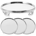 thumbnail image 3 of 4pcs Car Wheel Center Hub Cap Auto Wheel Hub Decal Vehicle Rim Caps Car Wheel Cap for Modification, 3 of 8