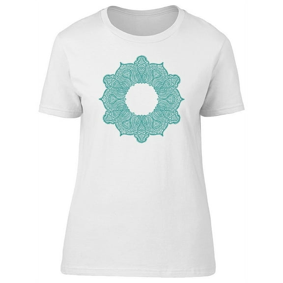 Beautiful Floral Pattern Mandala Tee Women's -Image by Shutterstock