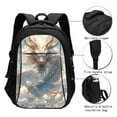thumbnail image 3 of Salouo Cool Cloud White Dragon Pattern Extra Large Travel Laptop,Backpack with USB Charging Port College Backpack Business Work Bag Casual Daypack Fits for Men & Women, 3 of 7