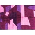 thumbnail image 1 of Ahgly Company Indoor Rectangle Abstract Pink Modern Area Rugs, 2' x 4', 1 of 4