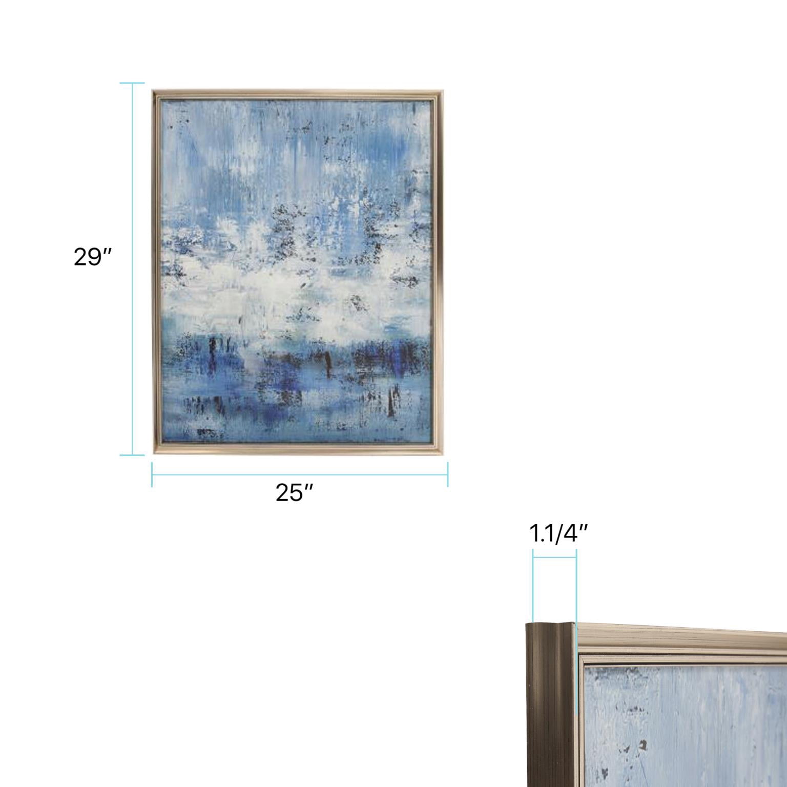 Abstract Sea Wall Art