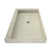 Tile Redi 3448CDL-PVC Redi Base 34 X 48 Rectangular Shower Base - Chrome