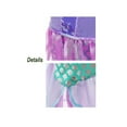 thumbnail image 4 of Little Girls Princess Mermaid Costume for Girls Dress Up with Accessory for Christmas Birthday Party Supplies, 4 of 6