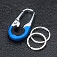 thumbnail image 3 of Keychain Key Ring Hook Outdoor Metal Buckle Carabiner Climbing Tools Double Ring Car Keychain, 3 of 6