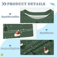 thumbnail image 2 of FORMRS Boys Rash Guard Short Sleeves Swim Shirt Quick Dry UPF 50+ Sun Protection, Sizes 3-12T, Christmas Forest, 2 of 6