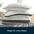 thumbnail image 5 of Sleep Number ComfortFit Bed Pillow Ultimate (Standard) - for All Sleep Positions w/Removable Inserts - Memory Foam & Down Alternative, Hotel Quality, 5 of 10