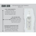 thumbnail image 3 of ISHA DNA Keratin System Curl Creme - Infused with Argan Oil and Coconut Oil - Moisturizing Frizz Free Bouncy Natural Soft Curls - Curling Cream For Wavy and Curly Hair - Sulfate Free, 3 of 5