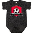 thumbnail image 3 of Inktastic Soccer Morocco Flag Banner Boys or Girls Baby Bodysuit, 3 of 5