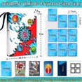 thumbnail image 3 of Carpeta para cartas Tyyfnn de 9 bolsillos, capacidad para 900 cartas, impermeable, 3 of 7