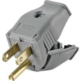 thumbnail image 3 of Leviton 3W101-0GY 2 Pole 3 Wire Grounding Plug  Gray, 3 of 4