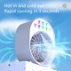 thumbnail image 4 of Pequeño ventilador de aire acondicionado, ventilador para el hogar, ventilador de oficina, mini ventilador de escritorio para dormitorio Wmkox1571yii hfskjfh1564, 4 of 8