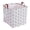 Arrows, variant on Foldable Storage Basket, Waterproof Cotton Linen Cube Organizer with Handles, Collapsible Fabric Bin for Closet, Shelves and Dorm Room (Bat)