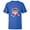 Royal, variant on Star Wars The Mandalorian Grogu Up to Snow Good Holiday - Short Sleeve T-Shirt for Kids - Customized-Athletic Heather