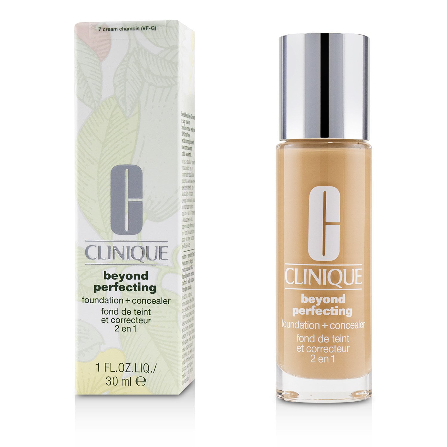 Clinique Beyond Perfecting Foundation Plus Concealer - CN 40 Cream Chamois 1 oz Makeup
