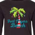 thumbnail image 4 of Inktastic Fort Myers Beach Florida Christmas Vacation Long Sleeve Youth T-Shirt, 4 of 5