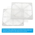 thumbnail image 4 of Unique Bargains 120mm Fan Finger Grill Grill Protector Guard Fan Protective Cover 2 Pack, 4 of 6