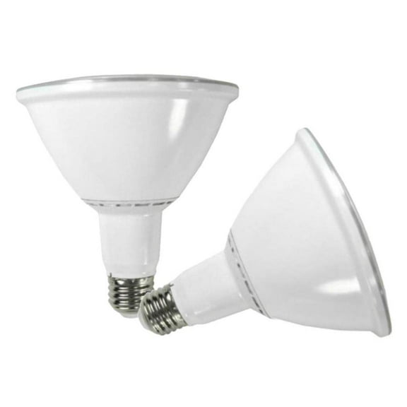 MaxLite LED PAR Lamp, 13W PAR38 Wet DIM 5000K Flood 2 Pack, White (13P38WD50FLB/2P/WS)