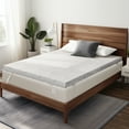 thumbnail image 7 of 2, 3 or 4 inch Twin-XL Cooling Technology Plush Mattress Topper, Gel Infused Memory Foam Bed Topper with Removable Cover (4 inch, Twin XL), 7 of 7