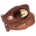 thumbnail image 1 of Wooden Bear Doorbell Magnetic Home Decorative Chime Clear Sound, 1 of 4