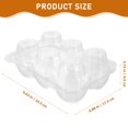 thumbnail image 3 of Hemoton 15pcs Transparent Cupcake Box Multi-grid Cupcake Storage Container Muffin Cupcake Carrier, 3 of 5
