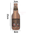 thumbnail image 2 of Abrebotellas de madera vintage montado en la pared con tapa para los amantes de la cerveza Adepaton CPB-DE-WX759, 2 of 4