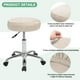 thumbnail image 2 of Uxcell 2-Pack Fundas Redondas para Taburetes de Bar, para Cojín de Taburete Lavable de 12-14 Pulgadas con Bandas Elásticas [Marrón Lona], 2 of 7