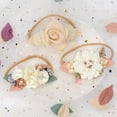 thumbnail image 2 of 3 piezas de diademas de nailon para niña, banda elástica para el pelo con flores, lazos, accesorios para el cabello para recién nacido, niño pequeño   JM, 2 of 5