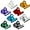 Multi-glossy, variant on SHBOTO 8 Pack Magnet Clips, Strong Fridge Magnets Clips, Heavy Duty Refrigerator Magnets, Clip Magnets for Classroom, Whiteboard, Office, Photo, Magnetic Clips Locker Decorations for Girls, Kids