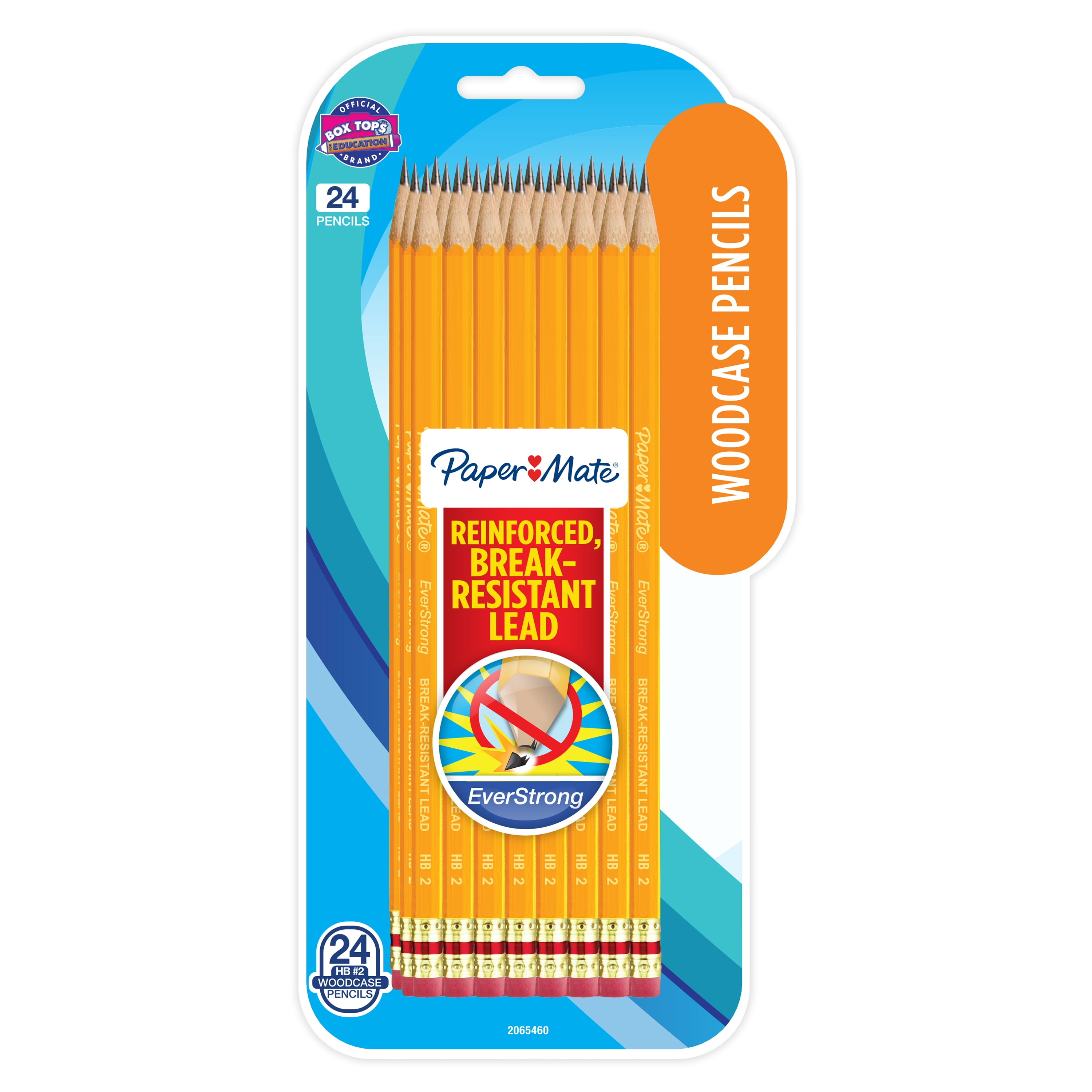 Paper Mate EverStrong 2 Pencils, BreakResistant Lead, 24 Count