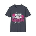 thumbnail image 2 of Gym Rat Train Like a Queen Motivational Women Teen Girl Tee, 2 of 7