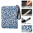 thumbnail image 5 of ALAZA Blue Leopard Print Trading Card Binder 4 Pocket Cards Collection Album 400 Folder Holder, 5 of 6