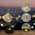 thumbnail image 4 of Vikakiooze Decorative Lights Indoor Mother's Day Gift/Father's Day Gift Lamp- Iron Decorative Lamp, Battery Powered Iron Decorative Lamp Table Lamp, Warm Light LED Lamp Winding Iron Decorative, 4 of 6