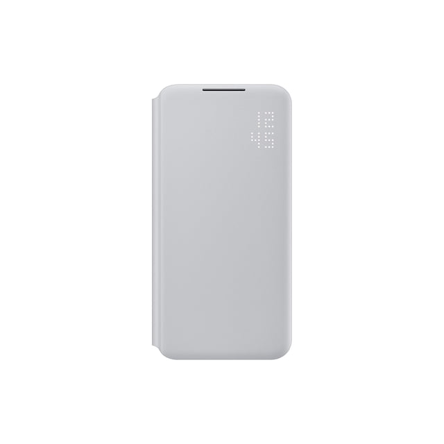 Funda para teléfono Samsung Galaxy S22+ LED View Cover, gris claro