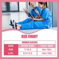 thumbnail image 2 of 4 Pairs Copper Compression Socks for Women & Men Circulation 15-20 mmhg - Better Blood Flow, Swelling, Best Support for Medical, Running, Nursing, 2 of 8