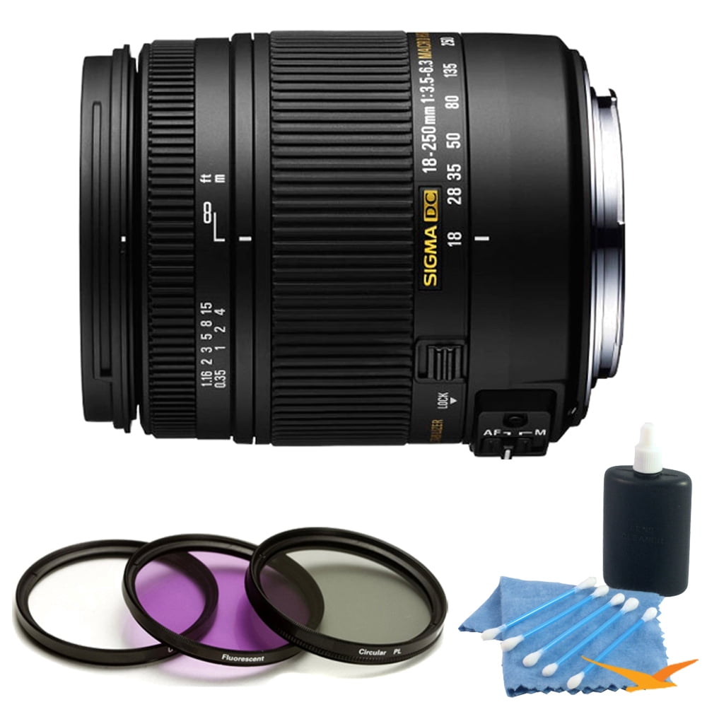 Sigma 18250mm F3.56.3 DC OS HSM Macro Lens for Canon EF Cameras with
