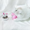 thumbnail image 3 of nipocaio Jouets pour Chats Souris Drôle Balle Anti-Déversement, 3 of 5