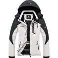 thumbnail image 1 of Women's Mountain Waterproof Ski Snow Jacket Winter Windproof Rain Jacket, 1 of 6