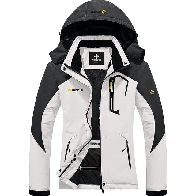 Women's Mountain Waterproof Ski Snow Jacket Winter Windproof Rain Jacket