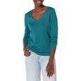 thumbnail image 1 of walmart Essentials Womens Lightweight V-Neck Sweater, 1 of 8