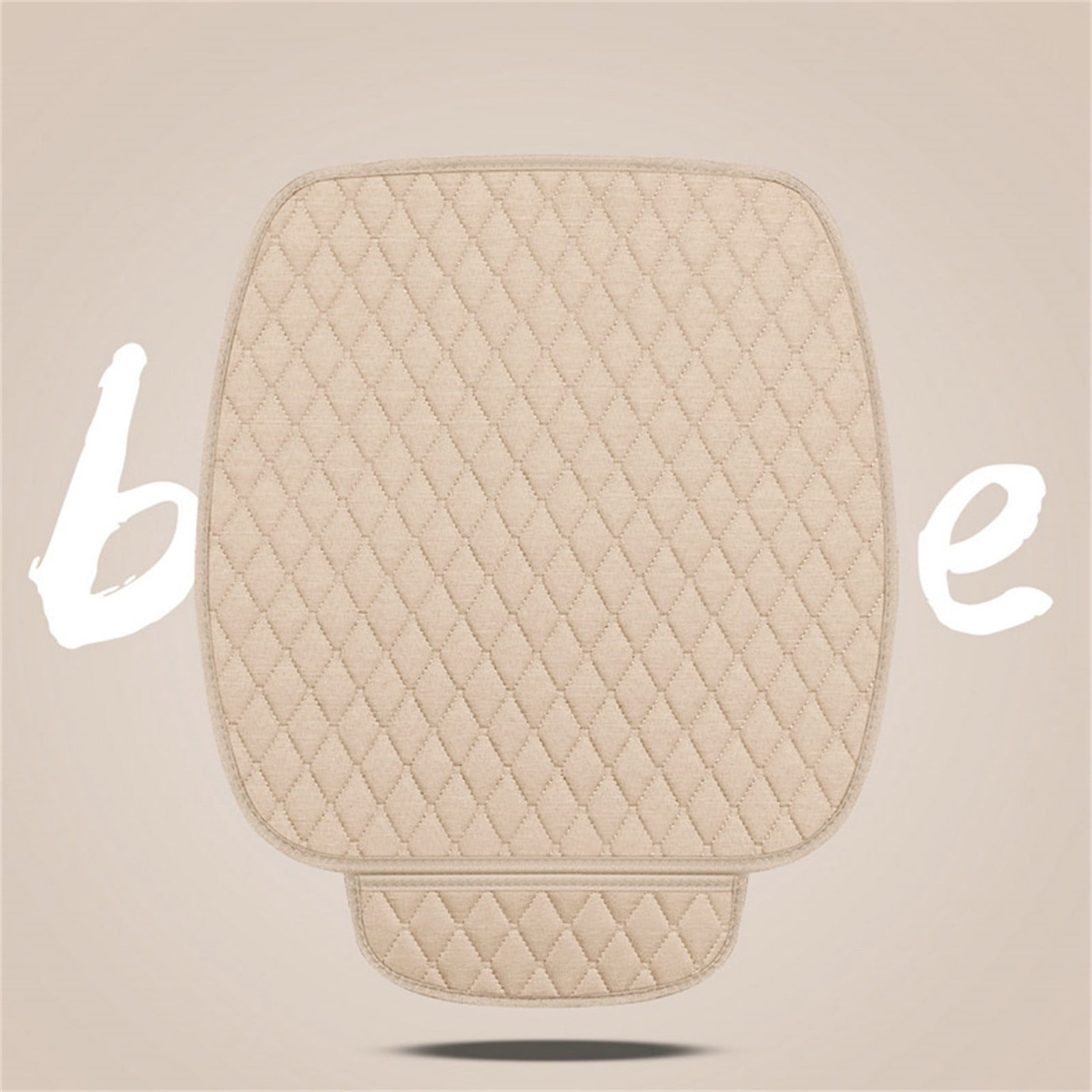 Yatlte Linen Car Seat Covers Cushion with Storage Pocket, Luxury Include Front Car Seat Protector and RearCar Seat Cushion, Compatible with 95% Vehicles, Fit for Cars Truck SUV