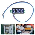 thumbnail image 2 of 4Digit LED Voltmeter Voltage Tester Panel Meter DC0-100V 0.36inch 3 Wire, 2 of 13