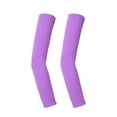 thumbnail image 1 of Qarigey Mangas de brazo Protección Cómodo Transpirable 1 par Mangas de enfriamiento de compresión Artículos deportivos para conducir Ciclismo guantes y mitones Púrpura Qarigey AP009236-02, 1 of 6