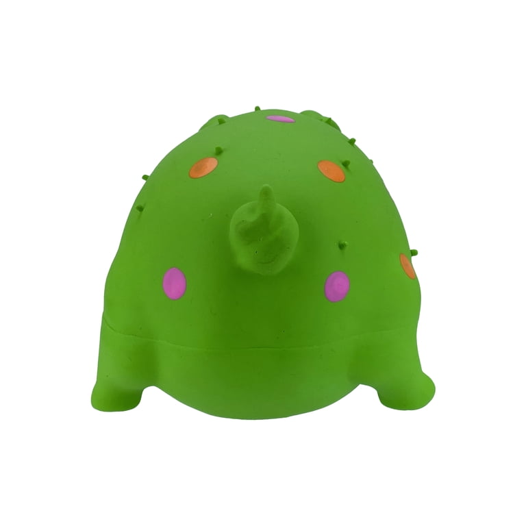 Vibrant Life Pigglesworth Latex Dog Toy Green Squeaky Barnyard Pig