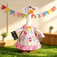 thumbnail image 6 of Back to School Goose Outfits Goose Clothes for School Yard Decor with Hat School Themed Printed Outfit First Day of School Yard Patio Ornament, 6 of 7