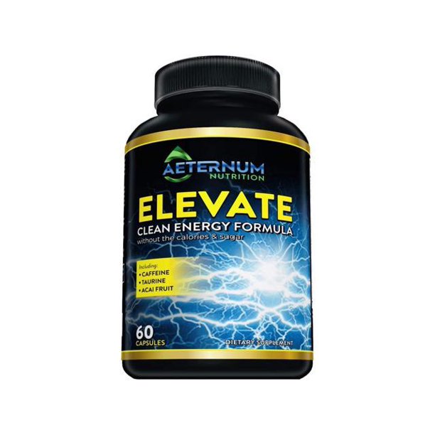 Aeternum Nutrition Elevate Natural Clean Energy Supports Endurance