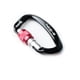 thumbnail image 4 of Mosquetón seguro Naiovety accesorios de bloqueo herramienta deportiva exteriores escalada en roca Negro+Rojo 5piezas, 4 of 5