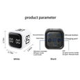thumbnail image 3 of Temporizador digital de cubo para productividad, temporizador de cocina, temporizador de escritorio, 5/10/30/60 min y cuenta regresiva personalizada, vibración y alarma de sonido ajustable para, 3 of 8